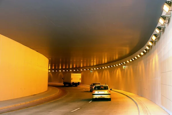터널에서 — 스톡 사진