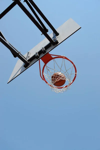 Street basketball — Stock Photo, Image
