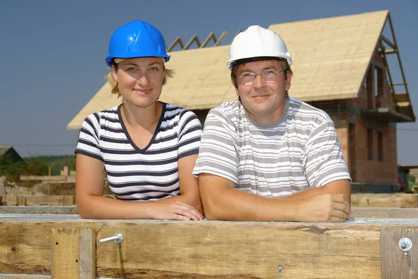 Nytt hus — Stockfoto