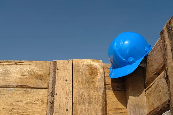 Blue helmet — Stock Photo, Image