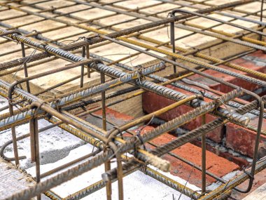 Beton levha çelik takviye