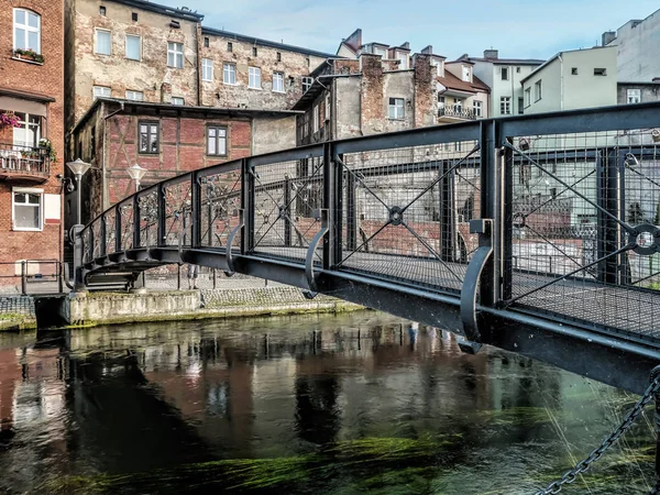 Bydgoszcz-Kanal, Polen — Stockfoto