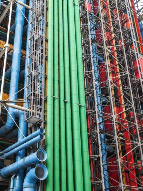Centre Georges Pompidou in Paris clipart