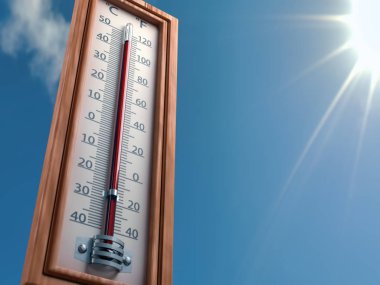 Dış mekan aşırı yüksek sıcaklık