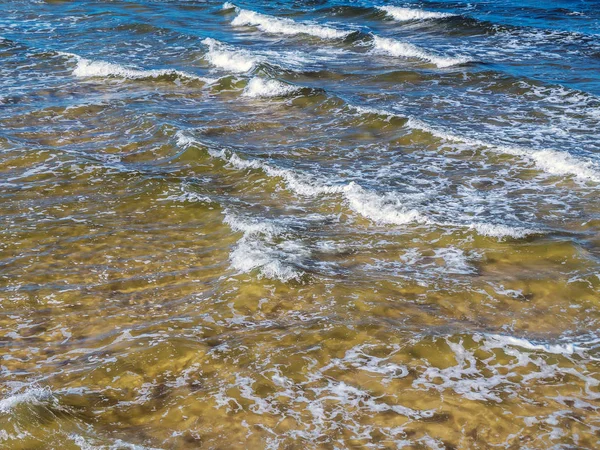 Baltık Denizi dalgaları, Polonya — Stok fotoğraf