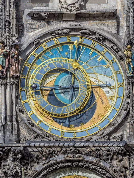 Astronomical Clock Old Town City Hall Prague Czech Republic — Stock Photo, Image