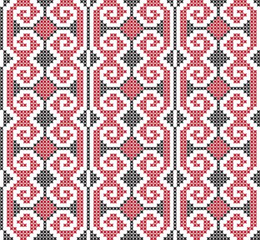 Altıgen ve üçgen dokuya sahip soyut geometrik desen arkaplanı. Siyah ve beyaz pürüzsüz desen. Basit minimalist desen.