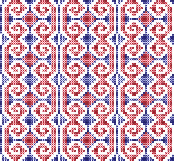 Fond Géométrique Abstrait Avec Texture Hexagonale Triangulaire Modèle Sans Couture — Image vectorielle