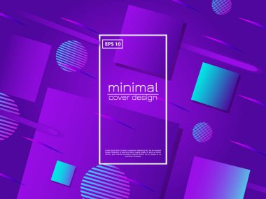 Sıvı renk arka plan tasarımı. Sıvı degrade şekilleri kompozisyon. Fütüristik tasarım poster.