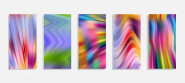 Sosyal ağ, blog, hikaye için trendy editable şablon. Vektör illüstrasyon. Sosyal ağlar için arka plan tasarımı.