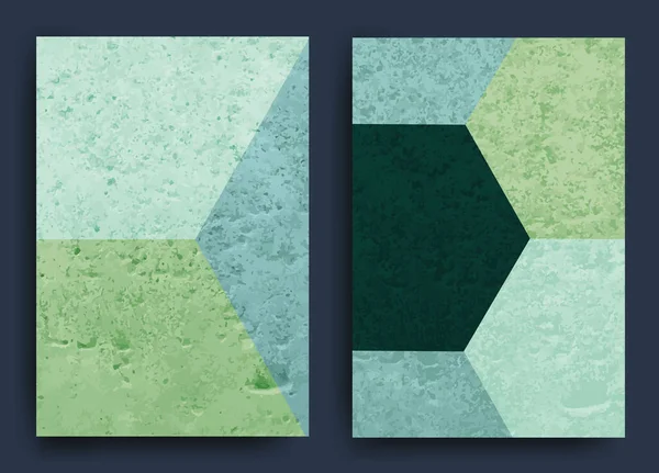 Conjunto Fondos Abstractos Con Textura Fondo Grunge Urbano Rayado Sobreposición — Vector de stock