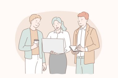 Takım toplantısı, takım çalışması, takım ruhu kavramı.