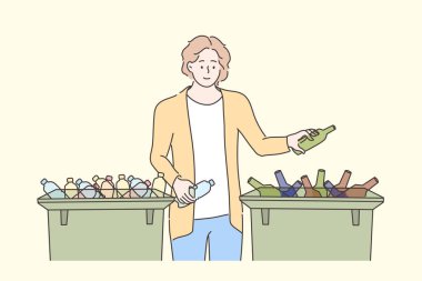 Ekoloji, geri dönüşüm, yeniden kullanım, sıfır atık, çevre, bakım konsepti