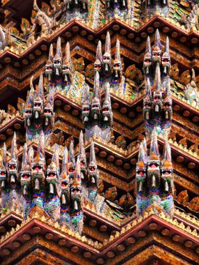 Bangkok Grand Palace çatı detay