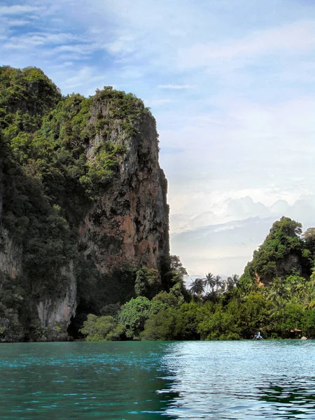 Playa Tropical Railay Tailandia — Foto de Stock