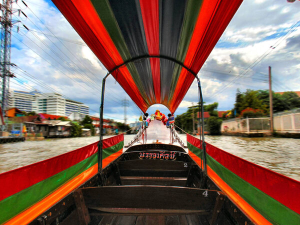 View on the Chao Phraya river, Bangkok