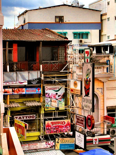 Magasins Tatouage Sur Khao San Road Bangkok — Photo