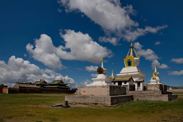 Μογγολία Harhorin 2015 Μονή Erdene Zuu Είναι Πρώτο Και Μεγαλύτερο — Φωτογραφία Αρχείου