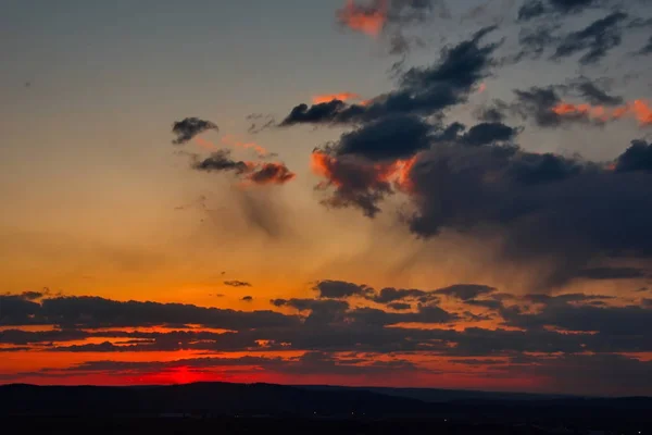 Kazakhstan Endless Steppes Going Horizon Every Day Allow You Watch — Stock Photo, Image