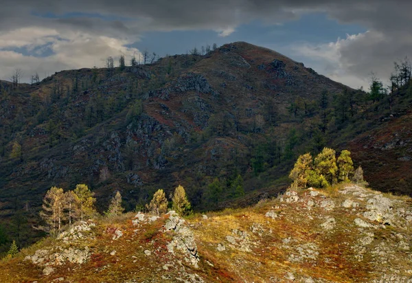 Rusia Sudul Siberiei Vest Toamna Timpurie Munții Altai — Fotografie, imagine de stoc