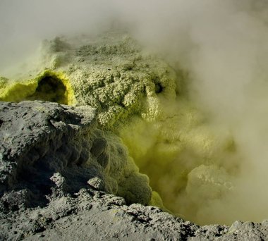 Rusya. Kamçatka Yarımadası. Volkan 