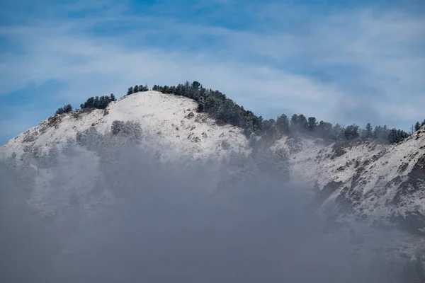 Ryssland Sibirien Natur Berg Altai Bergen Dimma Resor Morgon Moln — Stockfoto