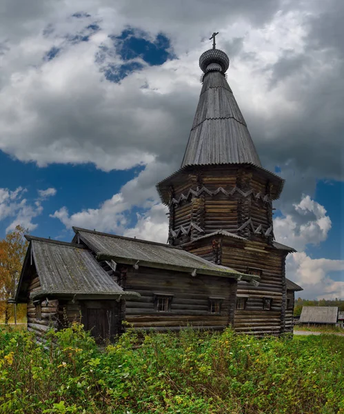 Russland Karelien Alte Orthodoxe Kirche Ufer Des Ladoga Sees Aus — Stockfoto