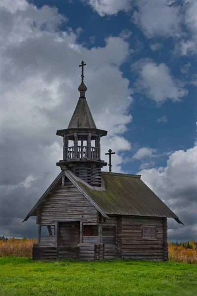 Russland Karelien Alte Orthodoxe Kirche Ufer Des Ladoga Sees Aus — Stockfoto