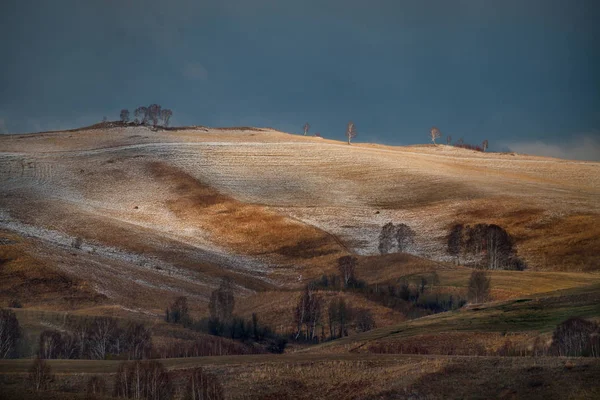 Russia. Altai territory. Chui tract on the border of The Altai mountains.