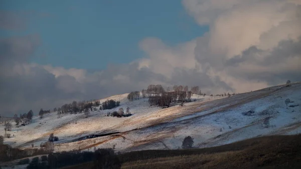 Russia. Altai territory. Chui tract on the border of The Altai mountains.