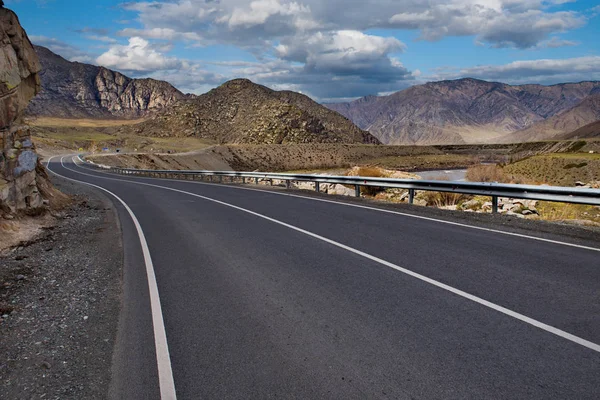 Rusland Berg Altai Chui Highway Wordt Beschouwd Als Mooiste Federale — Stockfoto
