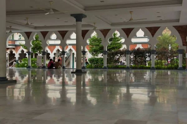 Юго Восточной Азии Столица Малайзии Куала Лумпур Мечеть Джамек Одна — стоковое фото