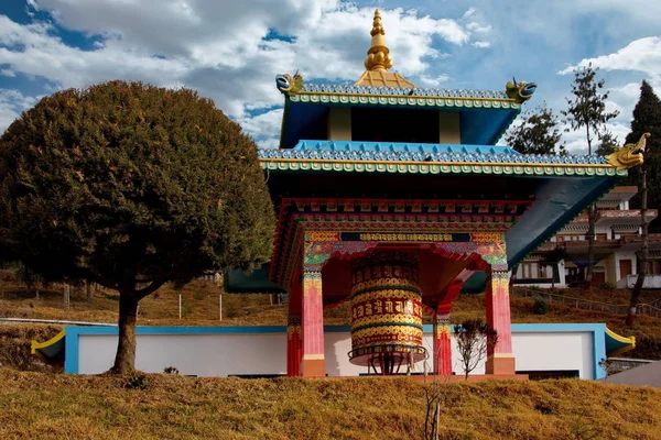 Kelet Indiában Állam Arunachal Pradesh Dél Lábánál Himalája Buddhista Kolostor — Stock Fotó