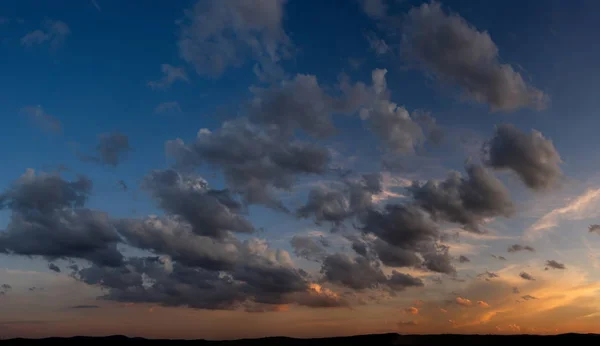 Rússia Sul Sibéria Ocidental Céu Noturno República Cacássia Início Julho — Fotografia de Stock