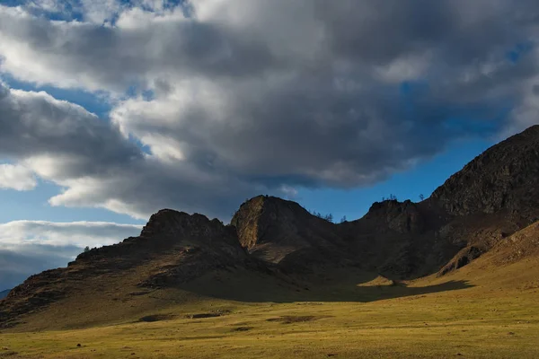 Rusia Montaña Altai Las Montañas Circundantes Centro Regional Onguday Largo — Foto de Stock