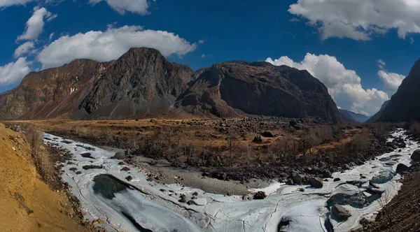 Russia South Western Siberia Early Spring Altai Mountains Chulyschman River — Stock Photo, Image