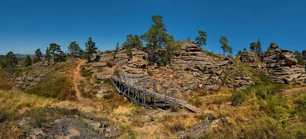 Kazakistan Orientale Parco Naturale Montagna Bayanaul Situato Nel Mezzo Delle — Foto Stock