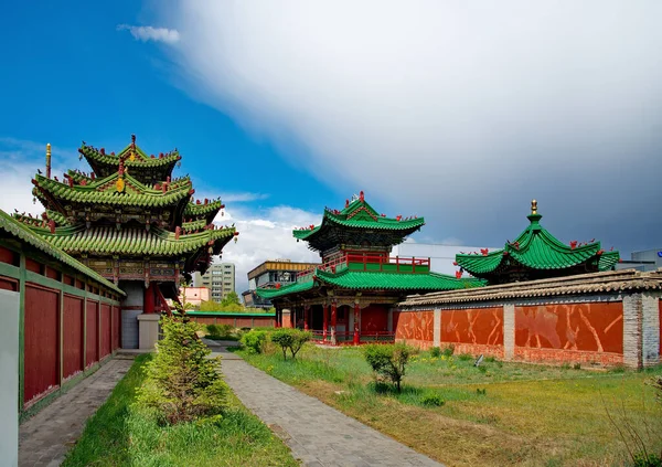 Ulaanbaatar Mongolia June 2015 Architecture Palace Last Emperor Bogdo Gegen — Stock Photo, Image