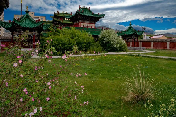 Ulaanbaatar Mongolia June 2015 Architecture Palace Last Emperor Bogdo Gegen — Stock Photo, Image