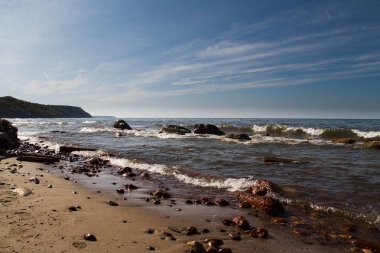 Baltık Denizi'nin Sunny beach