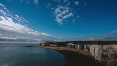 Kingsgate, Botany Bay İngiltere 'de beyaz kayalıklar ve tebeşir kayaları