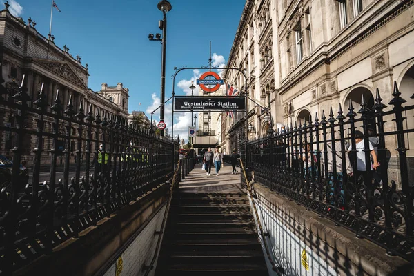 Londres Royaume Uni 2020 Des Gens Avec Des Banderoles Des — Photo