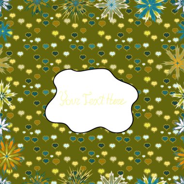 Şık moda için şablon yazdırır. Yaz çiçek arka plan çiçekler ile. Sorunsuz. Küçük renkli çiçekler. Rengarenk illüstrasyon. Vektör şirin desende küçük çiçek.