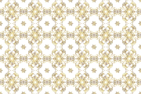 Kusursuz soyut ve ilginç bir arkaplan. Yumuşak kumaş deseni. Karalama kalıbı. Raster. Beyaz, bej ve kahverengi renkler.