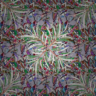 Vektör tasarım öğesi. Doğrusal eğilim tarzı. Logo, simge, sembol, amblem, monogram çerçeve oluşturmak için şablon. Tarafsız, siyah, beyaz, yeşil ve mavi renkler renkli desen illüstrasyon.