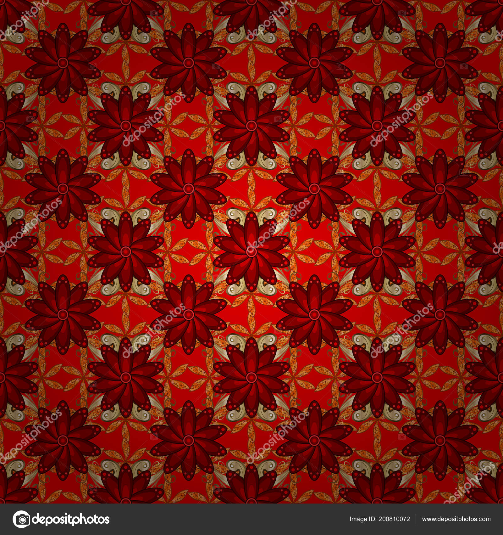 Elegant, Bright And Seamless Red, Brown, Orange, Beige And Yellow Elegant, Bright And Seamless Red, Brown, Orange, Beige And Yellow