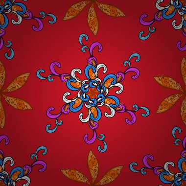 Mandala logosunu görmeniz gerekir. Vektör degrade premium logo. İş kimlik kavramı biyo, Eko Şirket, yoga ya da spa salonu için. Kırmızı, turuncu ve siyah çiçek.