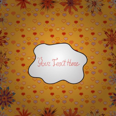 Doğal çiçek deseni. Çiçek kompozisyon, el boyalı, narin şablonu. Üstten görünüm, yumuşak sarı, turuncu ve beyaz renk stili. Sevgililer günü ve tebrik kartı kavramı için şık davet.