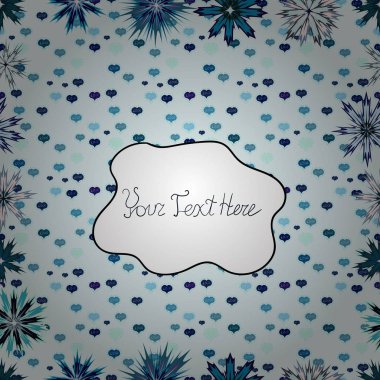 Dikişsiz desen arka güzel plan. Vektör çizim. Kağıt ambalaj için karalamalar desen. Tarafsız, mavi ve beyaz renkler.