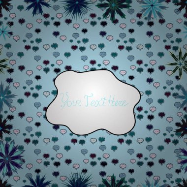 Tarafsız, mavi ve beyaz renkler. Kağıt ambalaj için karalamalar desen. Vektör çizim. Seamless modeli güzel arka plan.